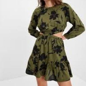 Gap Criss-cross Cutout Mini Dress